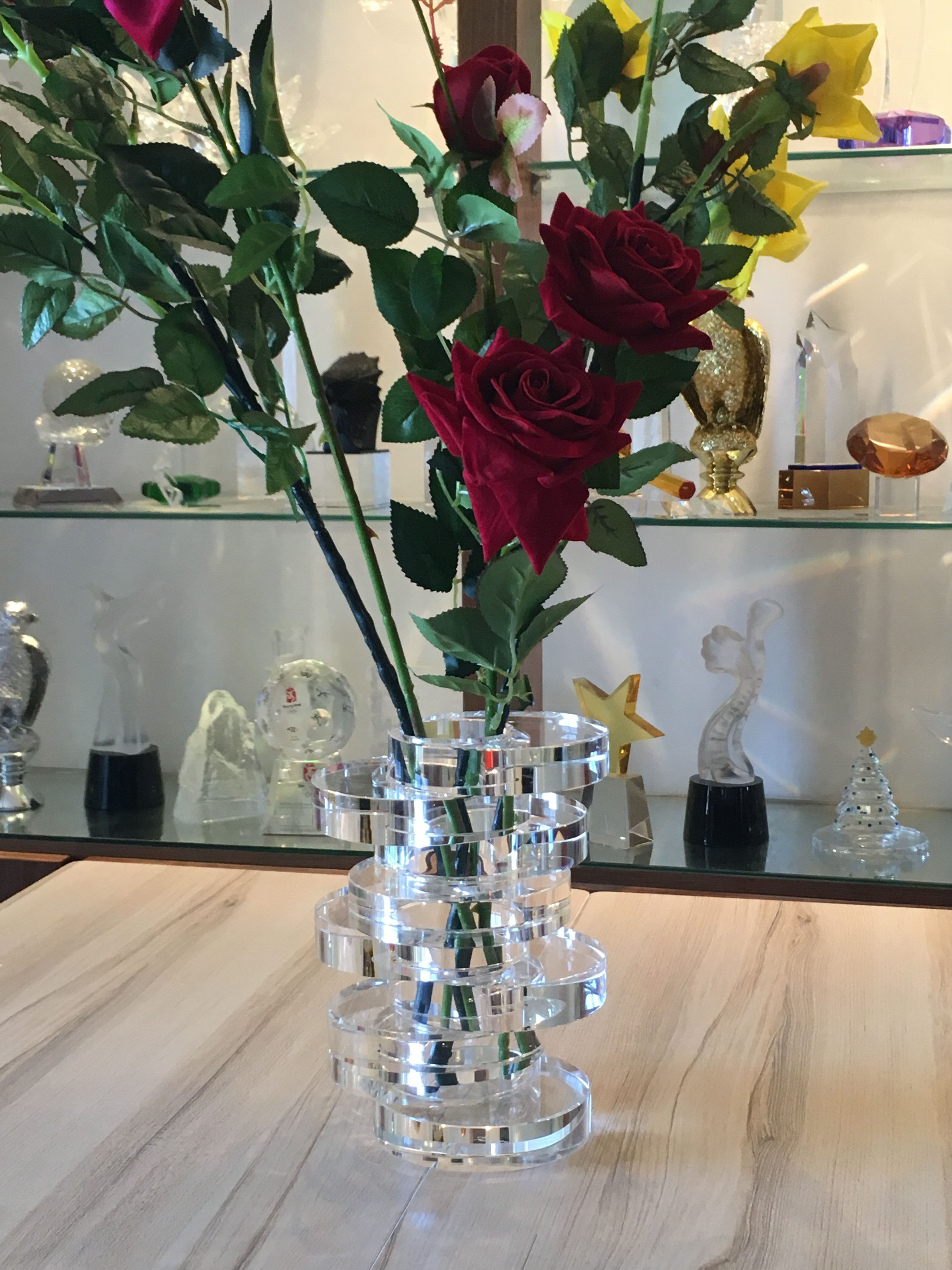 crystal candle holder CF0025