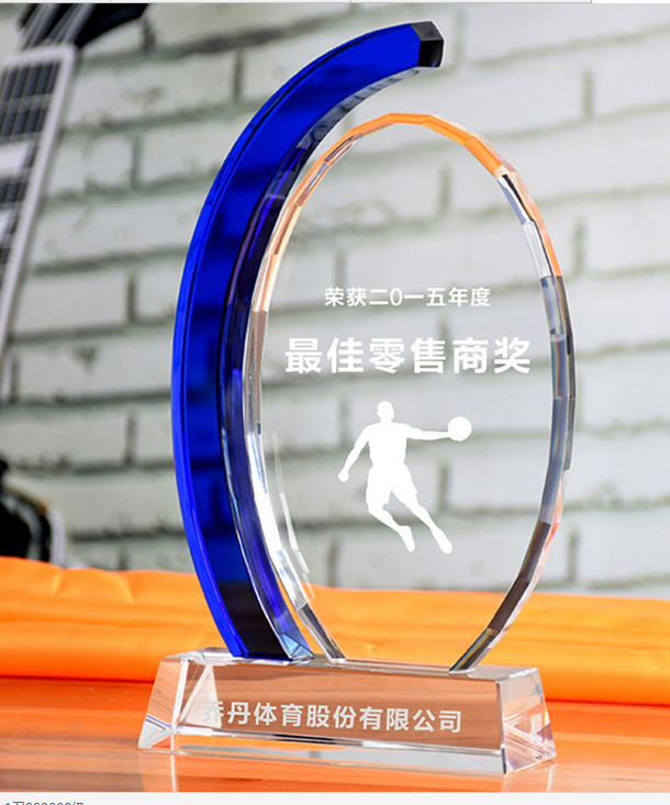 crystal trophy CA0018