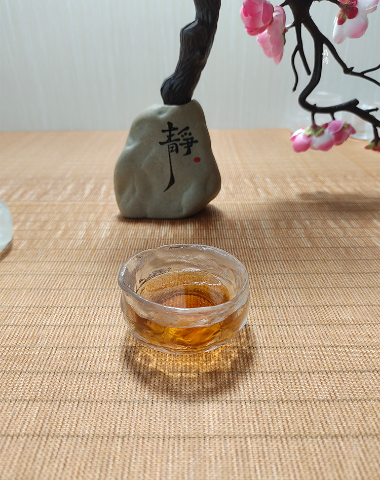 Glass tea set Cattle to turn things around-Yangzhou Crystal Tao Arts ...